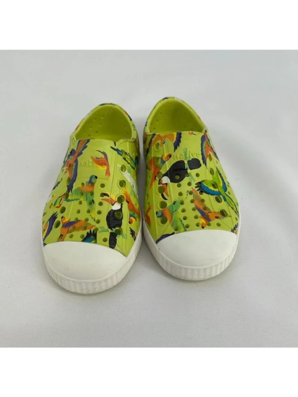 Native Jefferson Sugarlite Print Child Celery Green Size 6